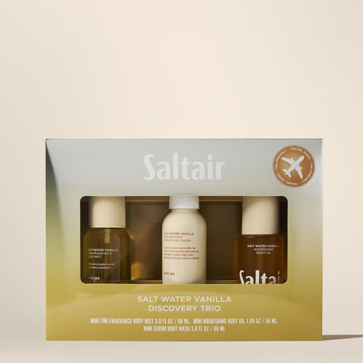 Salt Water Vanilla Discovery Holiday Travel Ready Set - Holiday Kit
